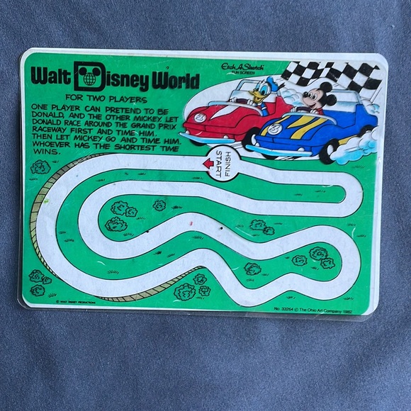 Vintage Disney Etch a Sketch Overlays - Picture 8 of 9